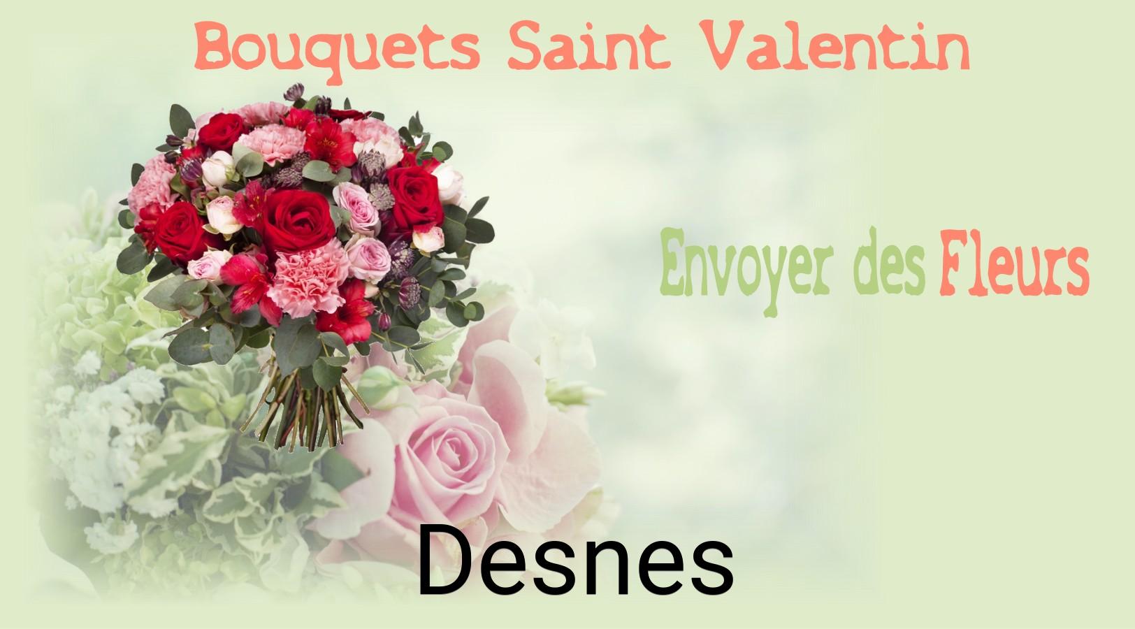 Roses de Saint-Valentin livrées à Desnes
